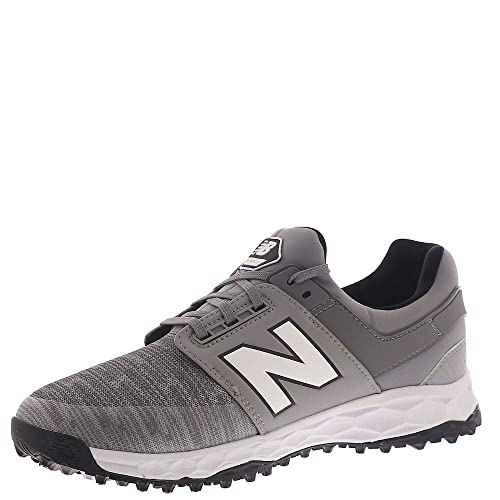 New Balance mens Linkssl Golf Shoe, Grey, 9.5 X-Wide US