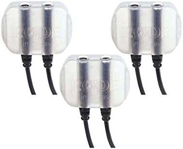 RØDE invisiLav (3 Pack) Clear Mount for Lavalier Microphones Pack of 3