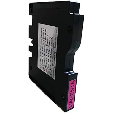 KLDink Gel Ink Cartridge GC41M GC 41M 405763 Compatible for SG 2100 21OON 2010L 3100 3100SNW 3110 3110DN 3110DNW 3110SFNW 3110SNW 7100 7100DN Printers Cover