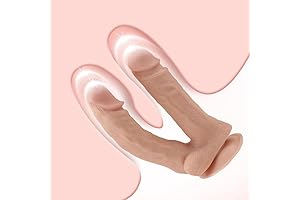 8.66 in Double Head Soft Silicone Realistic Sex Wand Toy