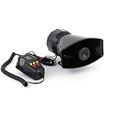  7 SIREN SOUNDS: Schreie, Sirenen, Wecker, Feuer und Hörner etc, Mikrofon für PA System.Bitte verwenden Sie keine Sirene, wenn Notsituation passiert ist