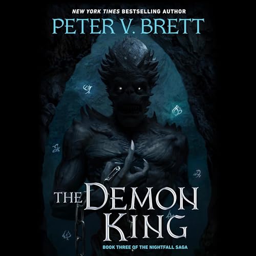 The Demon King Audiolivro Por Peter V. Brett capa