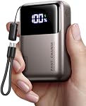 INIU Banque d'électricité, 20000mAh 65W Ultra Compact USB C Chargeur portable pour ordinateur portable, PD QC Chargement rapide 3-Output Pack de batterie externe pour ordinateur portable MacBook iPad Deck à vapeur de comprimés iPhone 15 14 13 Pro Samsung S24…
