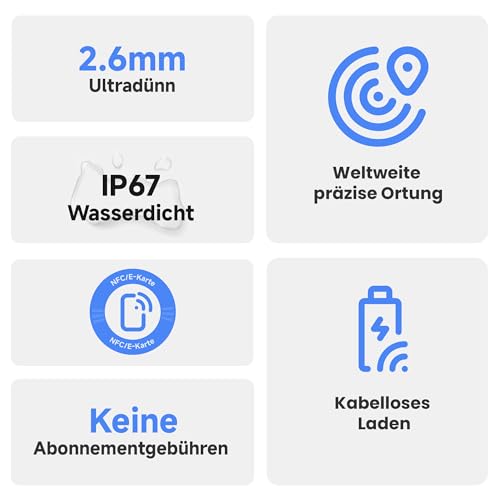 MiLi Wallet Tracker Card for iOS and Android Wallet Finder - image 6