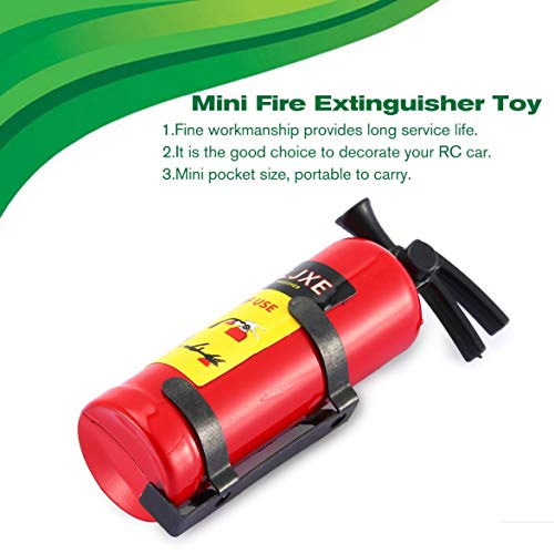 MARSPOWER 1/10 Scale Fire Extinguisher Simulation Rc Mini Crawler Accessory for Amiya Cc01 Mini Fire Extinguisher Toy