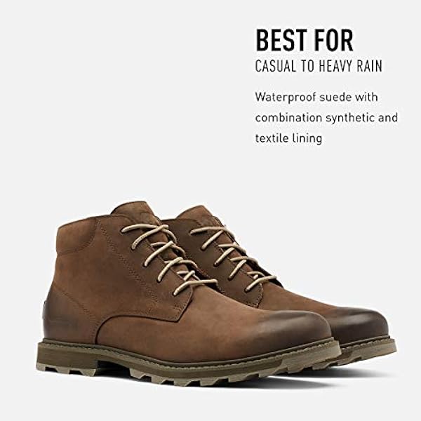 Sorel Madson 2 Chukka Waterproof stivaletti Impermeabili da Uomo