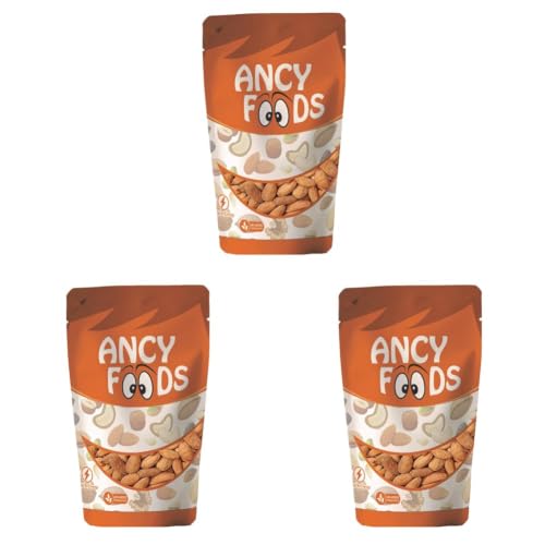 Image of Ancy Nuts And Seeds(Gurbandi Almonds /Badam 250G) (Pack of 3)