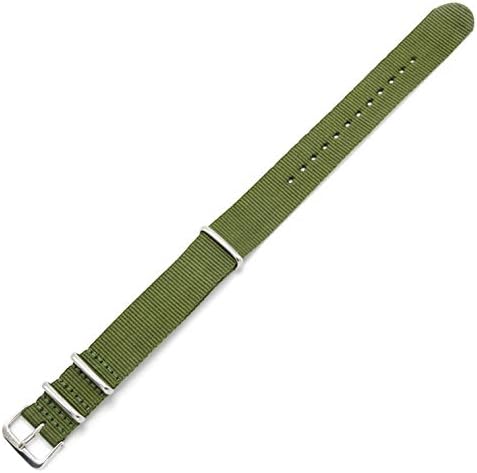 Megalith Watch Strap 6 Packs 16mm 18mm 20mm 22mm 24mm Nylon Watch Band Premium Ballistic Zulu Watch Straps for Men Women with Stainless Steel Buckle