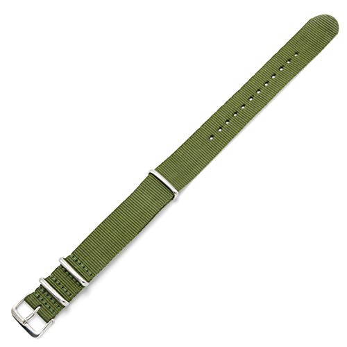 Megalith Watch Strap 6 Packs 16mm 18mm 20mm 22mm 24mm Nylon Watch Band Premium Ballistic Zulu Watch Straps for Men Women with Stainless Steel Buckle