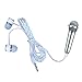 Produktbild MachinYeseed Handy-Karaoke-Mikrofon Universal-K Singen Mikrofon Karaoke Artifact Handy-Mikrofon Mini-Mikrofon (Farbe: Silber Metall (mit Kopfhörer))
