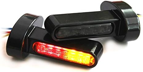 Iron Optics Harley motorcycle LED indicator, colour: black