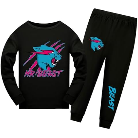 Mr-Beast Boys Pyjama Set for Kids Cover