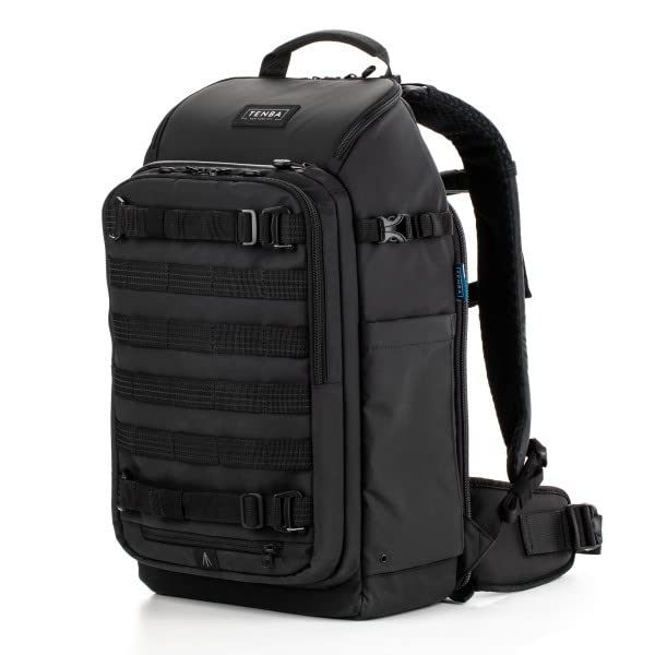 Tenba Axis v2 20L Camera Backpack for DSLR and Mirrorless cameras and lenses plus a 14-inch laptop – Black (637-754)