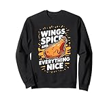 Flaming Hot Chicken Wings Spicy Wings Lover