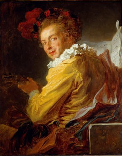 Cuadro en lienzo Fragonard de 60x90cm para transformar paredes vacías de oficinas y despachos