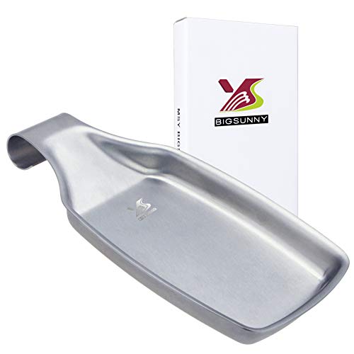 MSY BIGSUNNY Cuillère de cuisine Idéal pour poser, durable, brossé en acier inoxydable 18/8