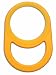 JugLug - Handle for Hydro Flask Type Bottles (Yellow)