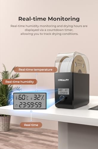 Secador de Filamento Creality con Calefacción y Ventilador - Fernando Cortés Secador de Filamento Creality con Calefacción y Ventilador - Fernando Cortés