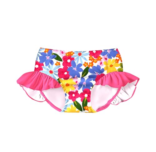 Girls Kids Rash Guard Sets 3 Pieces Tankini Bathing Suit Swimwear Long Sleeves Swimsuit for 3-8 Years4