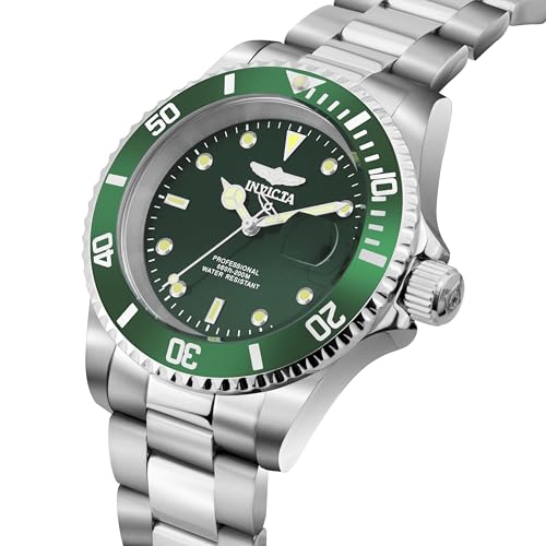 Invicta Diver's 200M 40mm Green Dial Quartz Watch - Image 6