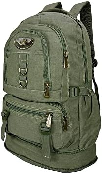 Mochila Lona De Camping Reforçada Viagem Motociclista 50l 3005 (V...