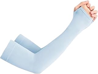 CEHJZQRPL Paquete de 3 Pares de Fundas Protectoras solares, Multicolor, Unisex, for Deportes al Aire Libre, Ciclismo, Correr, Pesca.(Blue)