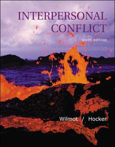 Interpersonal Conflict
