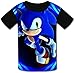 ANTOUZHE niño Camisetas Kid's Casual tee So-Nic The He-dgeHog 3D Print Graphics Fashion T-Shirt Hip Hop Print for Boys Girls Comfortable tee Tops