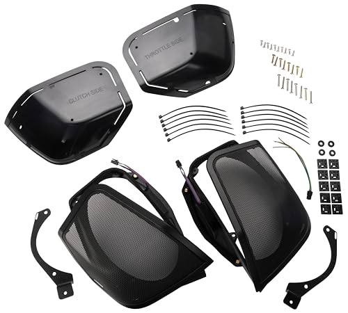 Kit Universal KICKER HDBX14 de Alforja Cut-In 6x9 con Iluminación LED RGB, sin Parlantes miniatura 5