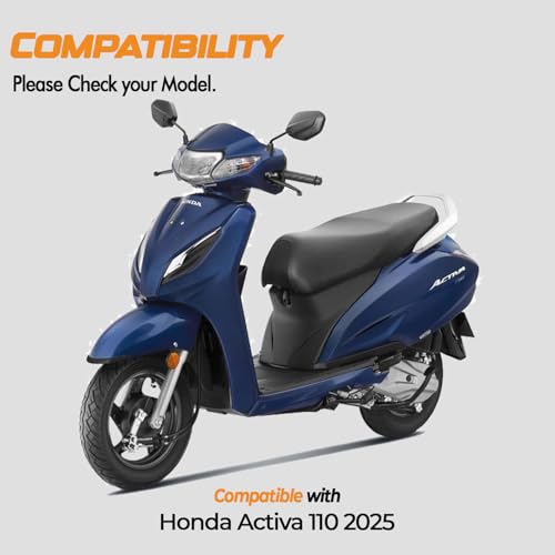 Image of 9H Screen Guard Protector For HONDA Activa 110 2025 Bike || Anti Scratch || Anti-Bubble || HD Clear || TFT Instrument Cluster Protector || Speedometer Accessory [Not Tempered Glass] (Pack of 1)