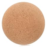 TOPBATHY Kork massageball Leichter Faszienball aus Stabilem Korkmaterial für Nacken...