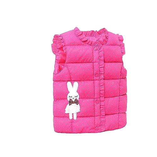 Kids Toddler Baby Girls Jacket Sleeveless Cute Winter Solid Reversible Vest Coats Jacket Coats for Girls2
