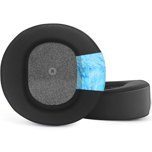Maxwell Cooling Gel Ear Pads Replacement Ear Cushions Compatible with Audeze Maxwell Headphones High-Density Memory Foam Earpads Thicker Earmuffs Mesh Fabric Ear Cups Cover Repair Parts - Black -  Miruchertter