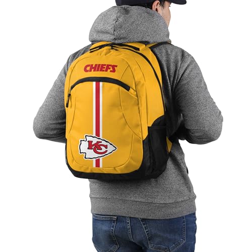 Image of FOCO Kansas City Chiefs NFL Alternate Color Action Backpack - Yellow