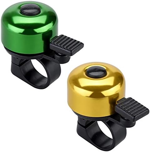 JFmall Bicycle Bell Bike Bell with Loud Crisp Clear Sound, Road and Mountain Bike Bell Adults Kids