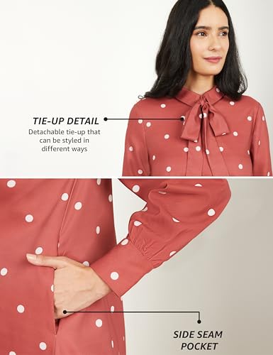 Image of Symbol Premium Women A Line Flared Dress (Knee Length | Desk-to-Dinner) (Available in Plus Sizes)