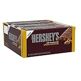 HERSHEY'S Milk Chocolate with Almonds King Size Candy, Individually Wrapped Bulk, 2.6 oz Bars (18...