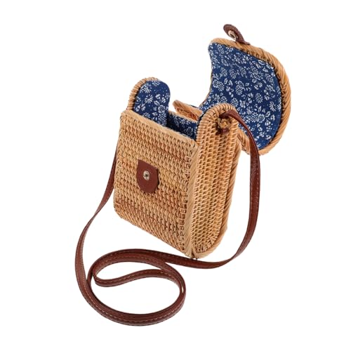 Sac à bandoulière rotin main résistant à l'abrasion et très stylé