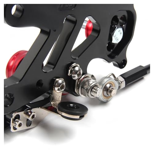 Repose-pieds arrière réglables moto RSV4 SE SBK 2015 commandes reculées - 6