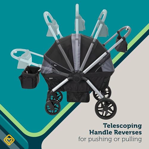 Safety 1st Summit Wagon Stroller for 2 Kids with Removable Tray in High Street - image 6