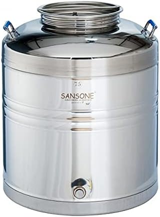 Sansone Stainless Fusti Tank - 75 L (19.8 gal)