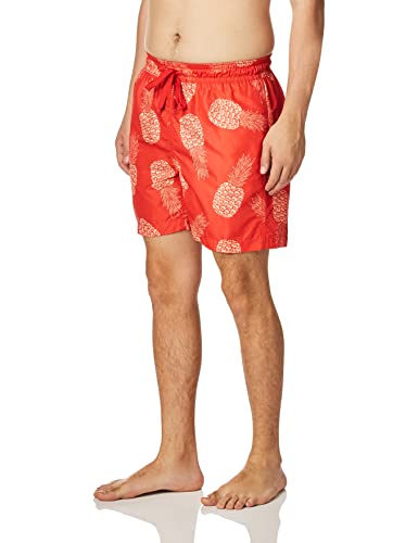 Image of Kanu Surf Men's Big Viper Extended Size Stripe Swim Trunk