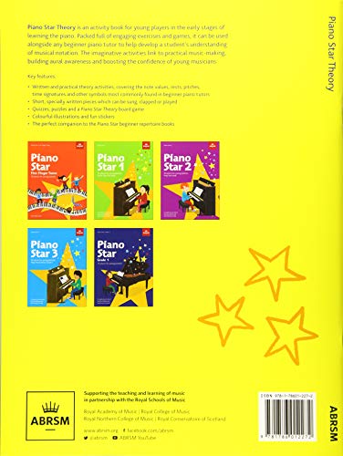 ABRSM Piano Star: Theory: An activity book for young pianists