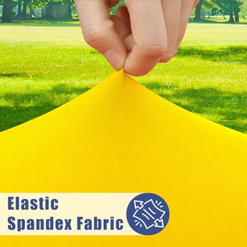 Moosfor 2 Pack Rectangle Spandex Fitted Table Cloth, 8FT Elastic Tablecloth by Moosfor - Used condition - Image 2