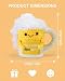 Imagen de GONZTEL 1 Pieza Muñeco Peluche Crochet Cerveza Hecho a Mano