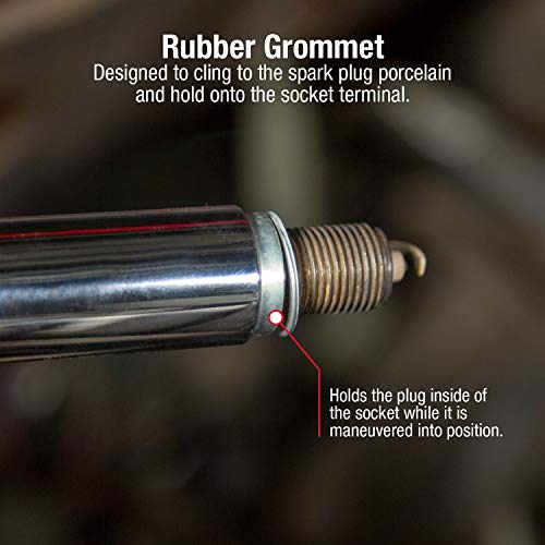 Sunex 8845 3/8-Inch Drive Spark Plug Socket Set, Cr-V, 7-Pieces #TOP3