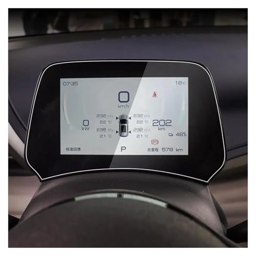 Film protecteur d'écran BYD Atto 3 verre trempé anti-rayures pour console centrale Yuan Plus