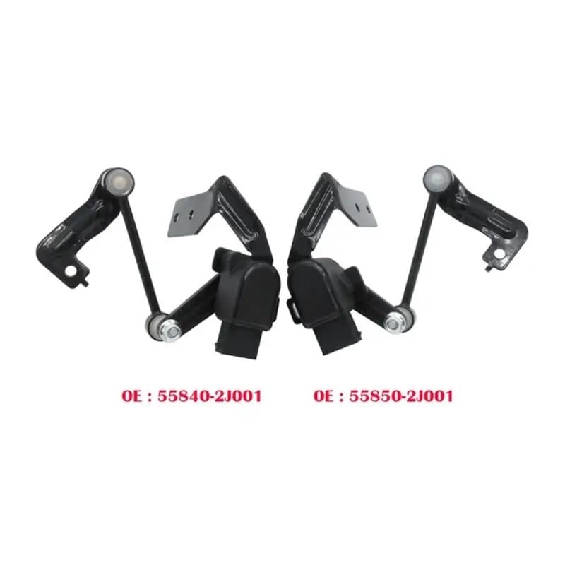 Car Height Suspension Leveling Sensor Headlight Level Sensor 55840-2J001 55850-2J001 Compatible with Kia Borrego Mohave 2008-2015