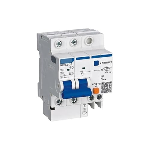 Residual Current Operated Circuit Breaker;NXBLE-32H 2P C6 100mA 10kA
