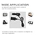 3Ft Car Cigarette Lighter Extension Cord with On Off Switch & Dust Cap,12V Cigarette Lighter Socket with 18AWG Extension Cable & 15A Fuse,Cigarette Lighter Plug Fit for Air Compressor (1 Tuo 1)